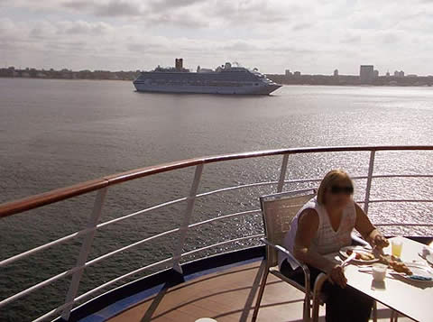 A Europa en barco, auto y avión