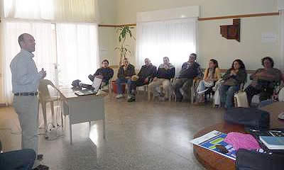 Taller sobre Turismo en La Adela