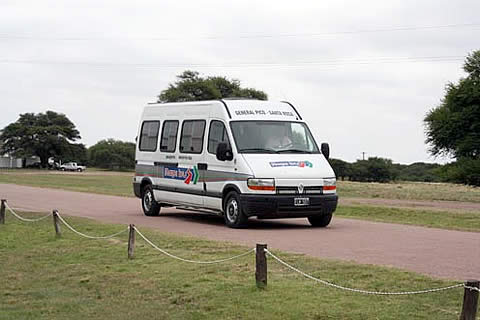 Servicio de pasajeros a Parque Luro