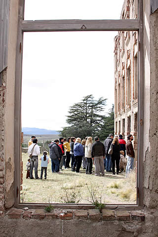 Visita a las ruinas del Club Hotel en S. de la Ventana