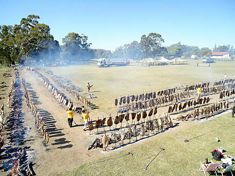 FOTO: El asado más grande del mundo (2011), General Pico.