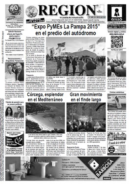 Tapa de Semanario REGION®