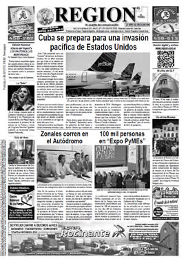 Tapa de Semanario REGION®