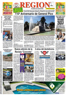 Tapa de Semanario REGION®