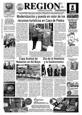 Tapa de Semanario REGION®