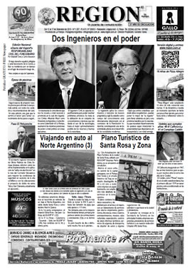 Tapa de Semanario REGION®