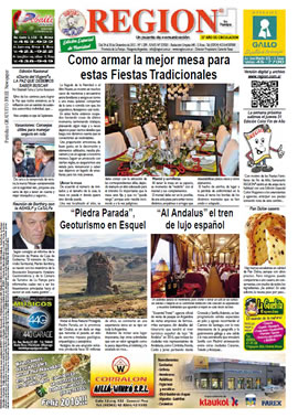 Tapa de Semanario REGION