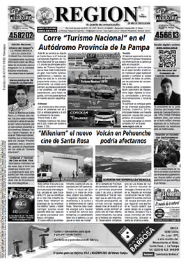 Tapa de Semanario REGION