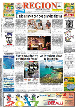 Tapa de Semanario REGION