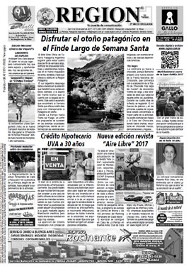 Tapa de Semanario REGION