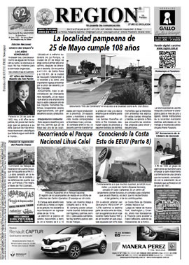 Tapa de Semanario REGION