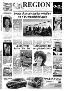 Tapa de Semanario REGION