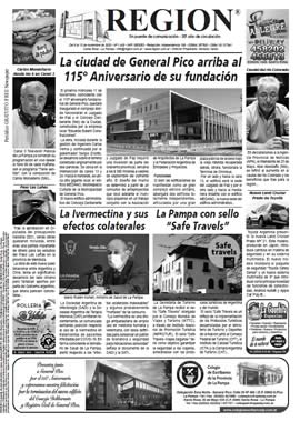 Tapa de Semanario REGION