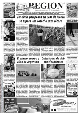 Tapa de Semanario REGION