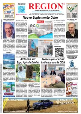 Tapa de Semanario REGION