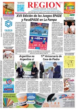 Tapa de Semanario REGION