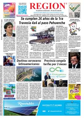 Tapa de Semanario REGION